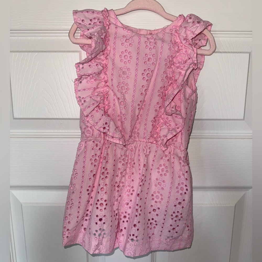 Zara Pink Ruffle Romper size 18-24mths